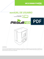 Pitbull 400 Manual de Usuario Esp