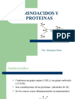 Aminoacidos y Proteinas