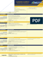 Calendário Acadêmico Técnico 100% EAD 2020.2.2  CL-1-1