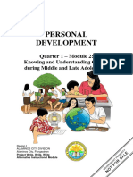Personal Development: Quarter 1 - Module 2