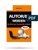 Autor Werden