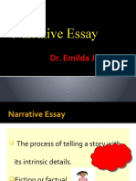 Narrative Essay: Dr. Emilda Josephine