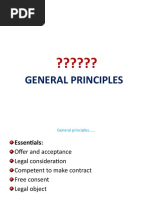 General Principles