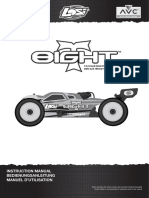 Instruction Manual Bedienungsanleitung Manuel D'Utilisation: 1/8-Scale High-Performance 4Wd Gas Truggy