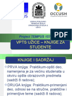 VPTS Užice Student Books on Occupational Health and Safety
