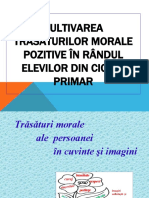 0 Trasaturi Morale Ale Persoanei