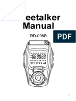 Wrist Watch Walkie Talkie User Manual