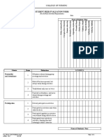 Student Peer Evaluation Form: Name of Students / Peer