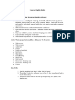 General Agility Drills PDF
