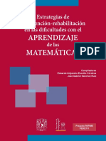 Estrategias para El Aprendizaje de Matematicas Ccesa007