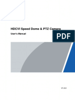 HDCVI Speed Dome & PTZ Camera: User's Manual