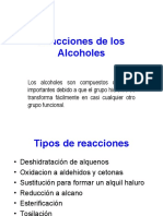 REACCIONES-DE-LOS-ALCOHOLES - Quimica