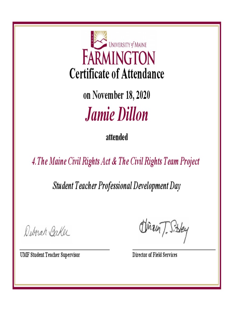 DB Prof Day Cert1204 | PDF | Social Science