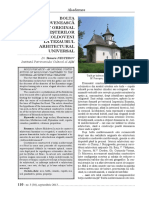 Bolta Moldoveneasca - Aport Original Al Mesterilor Moldoveni La Tezaurul Arhitectural Universal PDF