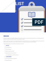 Checklist de Ebook