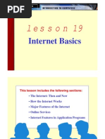 Lesson19: Internet Basics