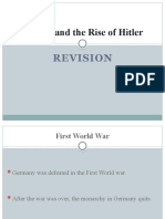 Nazism and The Rise of Hitler Revision