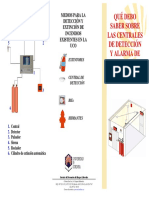 Triptico Alarmas Contra Incendios PDF