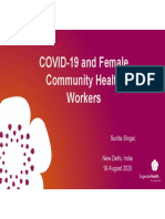 COVID-19 and Female Community Health Workers - EH