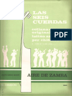 Agustin Barrios Mangore - Partitura Aire de Zamba 2 PDF