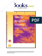 Innovative Management Accounting Insights From Practice PDF