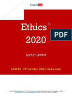 Ethics For UPSC 2020 - 29th Oct - New - Updated PDF