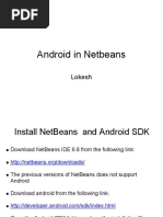 Android in NetBeans