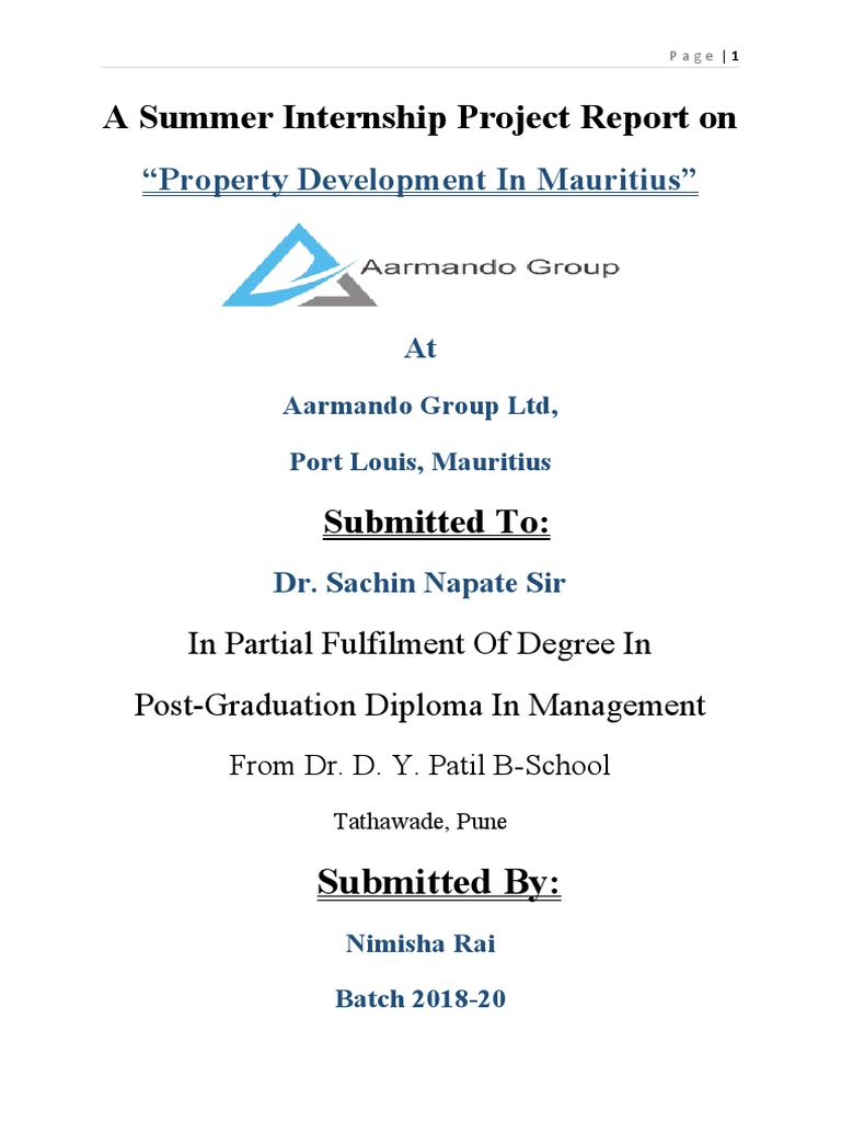 An Analysis of the Booming Property Development Industry in Mauritius