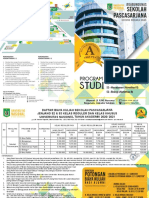 Flyer Biaya Kuliah Sekolah Pascasarjana - Upload 1 PDF