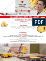 Crostata Frangipane Con Ananas: Ingredienti Per 2 Fasce Xf1935