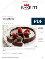 Tarte Au Chocolat