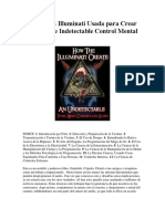 La Fórmula Illuminati Usada para Crear un Esclavo e Indetectable Control Mental Total.pdf