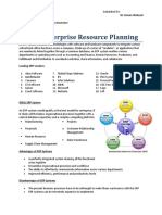 ERP - Enterprise Resource Planning: Software Quality Assurance