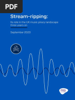 Full Stream Ripping Research Report 2020