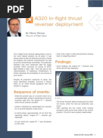 A320 in Flight Thrust Reverser Deployment PDF