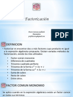 Factorización