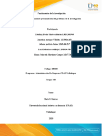 grupo 223_ fase 2 Elección, planteamiento y formulación del problema de investigación colaborativo