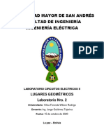 Informe Nro 2 - Lugares Geometricos