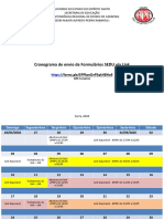 Cronograma de Envio de Formularios Sedu Via Link