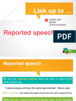 Reported Speech PDF