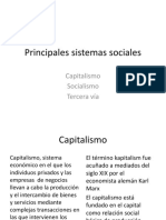 Principales sistemas sociales