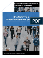 BriefCam v5.6 Product Specification ES