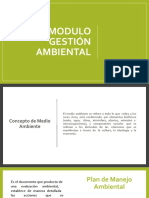 Modulo Gestion Ambiental