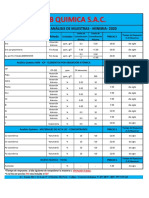 LISTA DE PRECIOS 2020-Octubre