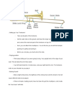 Trombone Lesson Plan