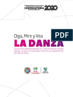 Cartilla Oiga Mire y Vea La Danza PDF