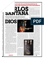 Biografía de Carlos Santana. Paula Amín