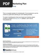 Download Coffee bar marketing plan by Palo Alto Software SN4869824 doc pdf