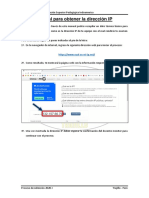 Manual para Obtener IP PDF
