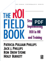 The ROI Fieldbook - Strategies For Implementing ROI in HR and Training (PDFDrive) PDF